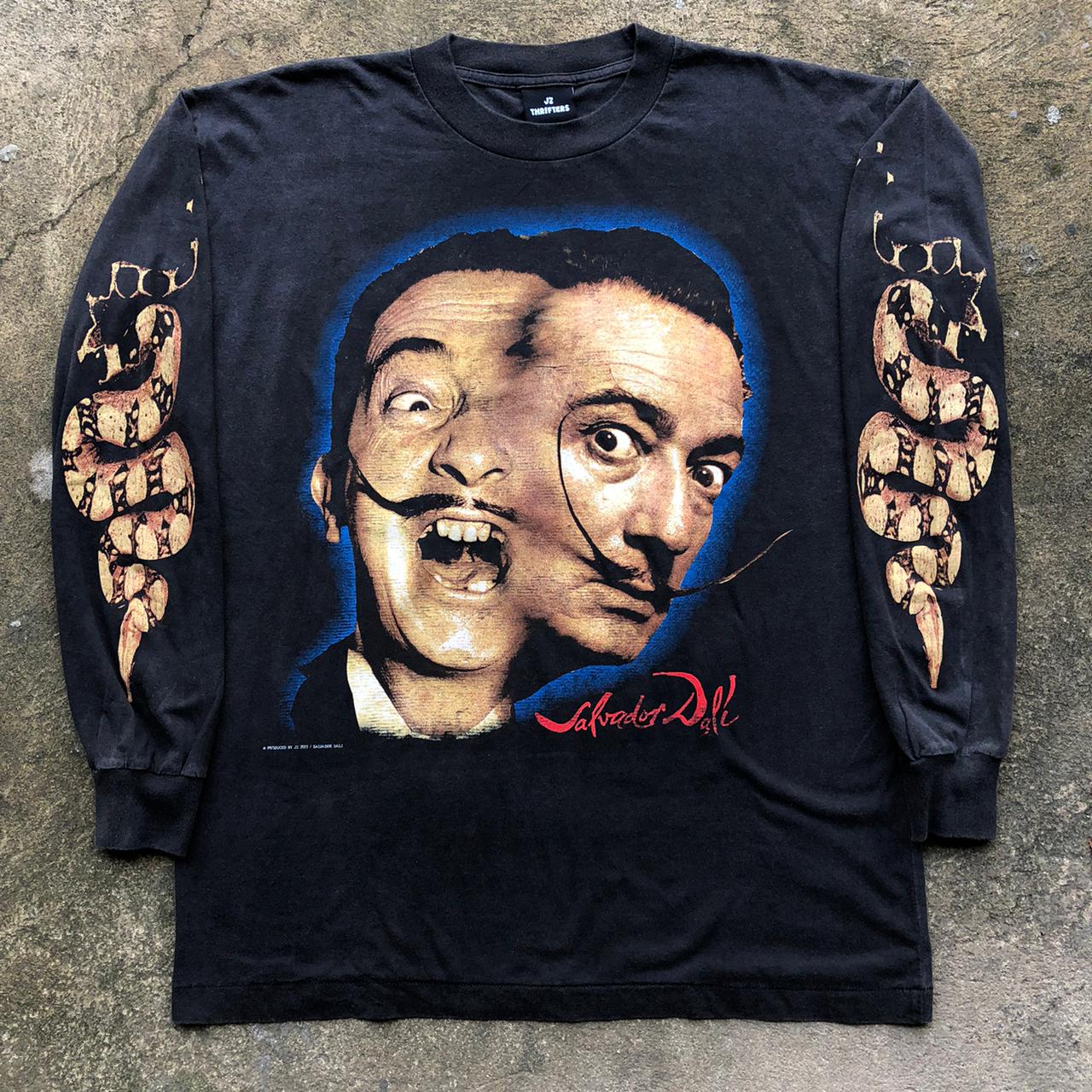 SALVADOR DALI LONGSLEVEE FADED SHIRT